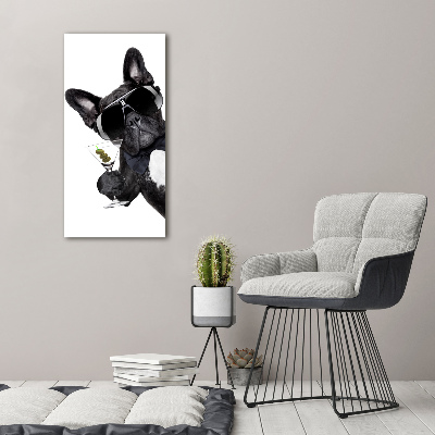 Staand foto plexiglas Piez met martini