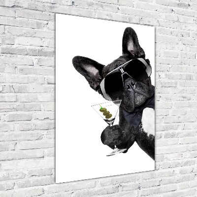 Staand foto plexiglas Piez met martini