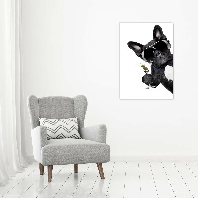 Staand foto plexiglas Piez met martini