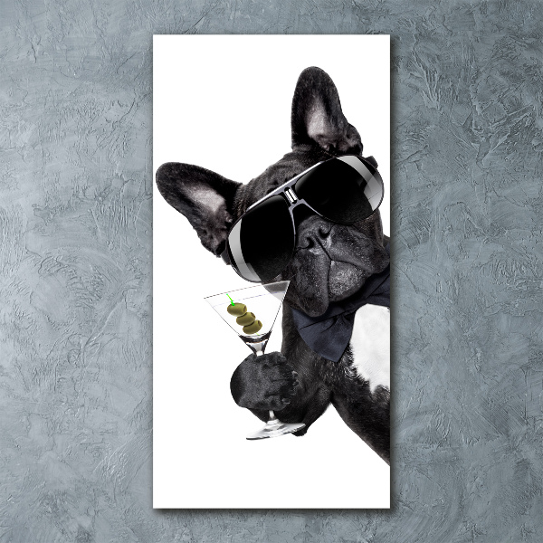 Staand foto plexiglas Piez met martini