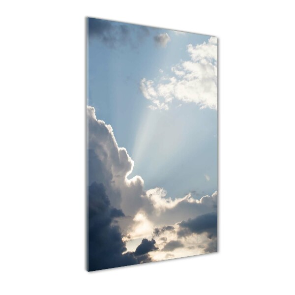 Staand foto in plexiglas Wolken aan de hemel