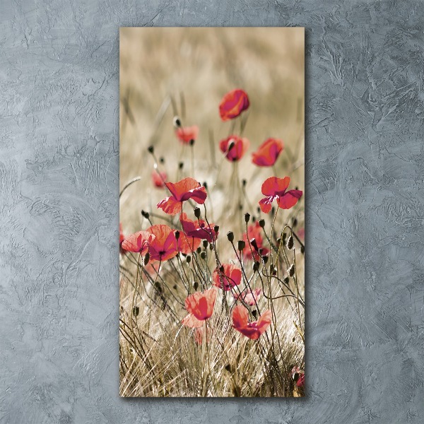 Staand plexiglas foto Wilde bloemen