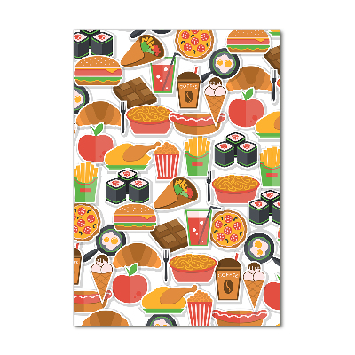 Staand foto in plexiglas Fastfood