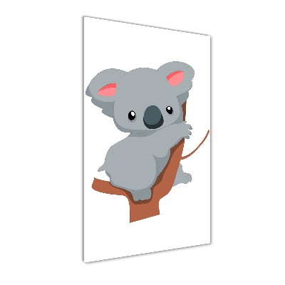 Staand foto in plexiglas Panda in een boom