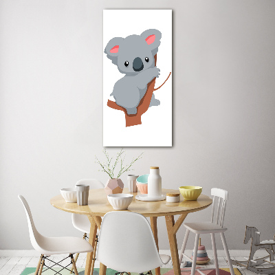 Staand foto in plexiglas Panda in een boom