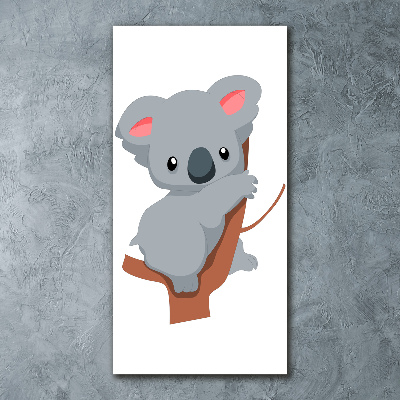 Staand foto in plexiglas Panda in een boom