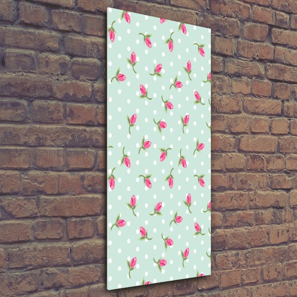 Staand foto in plexiglas Rozen