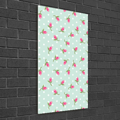 Staand foto in plexiglas Rozen