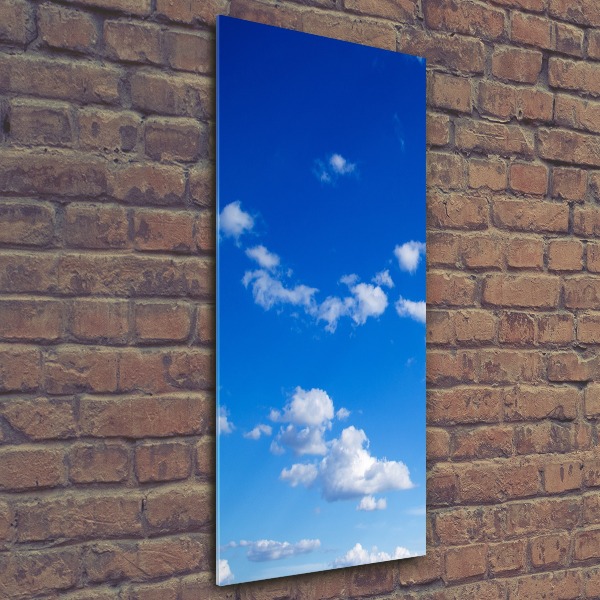 Staand plexiglas foto Wolken aan de hemel