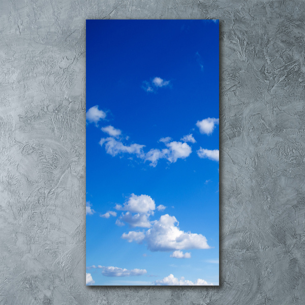 Staand plexiglas foto Wolken aan de hemel