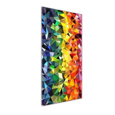 Staand plexiglas foto Geometrische achtergrond