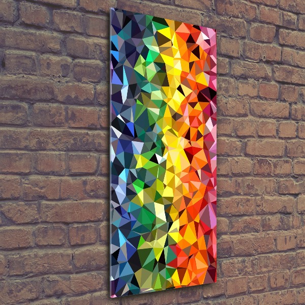 Staand plexiglas foto Geometrische achtergrond