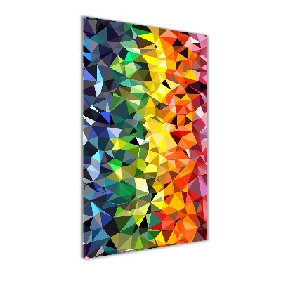 Staand plexiglas foto Geometrische achtergrond