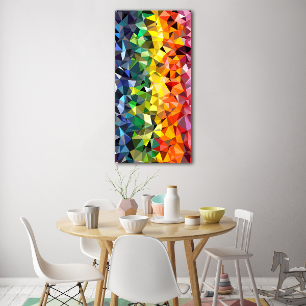 Staand plexiglas foto Geometrische achtergrond