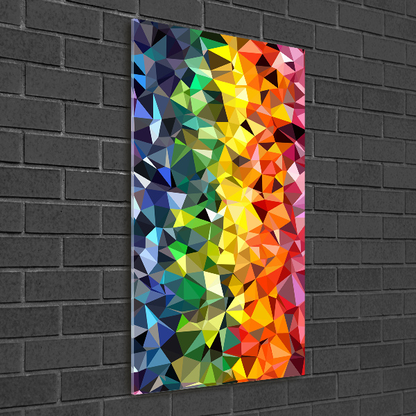 Staand plexiglas foto Geometrische achtergrond