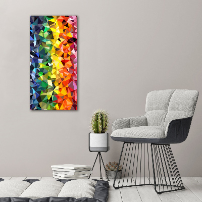 Staand plexiglas foto Geometrische achtergrond