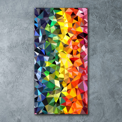 Staand plexiglas foto Geometrische achtergrond