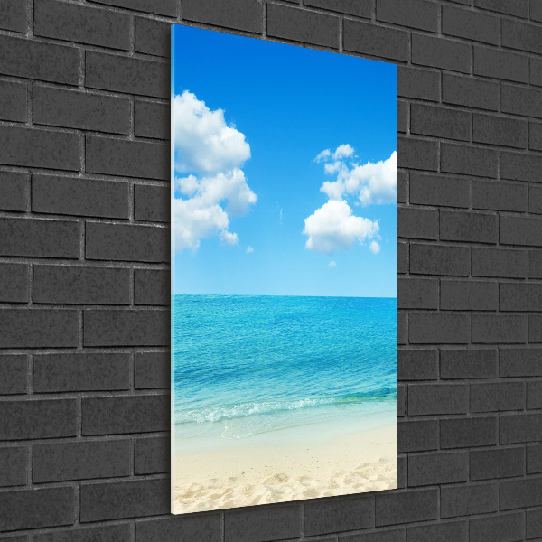 Staand foto plexiglas Tropisch strand