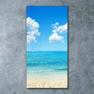 Staand foto plexiglas Tropisch strand