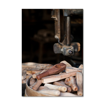 Staand foto plexiglas Houten gereedschap