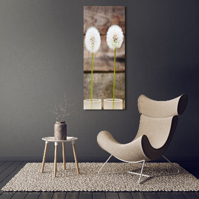 Staand plexiglas foto Paardenbloemen