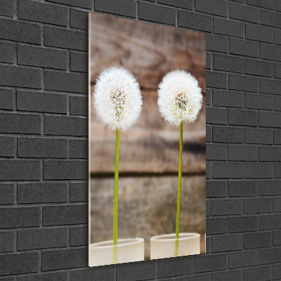 Staand plexiglas foto Paardenbloemen