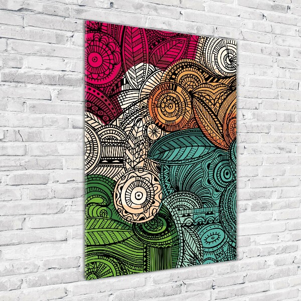 Staand foto plexiglas Abstracte veren