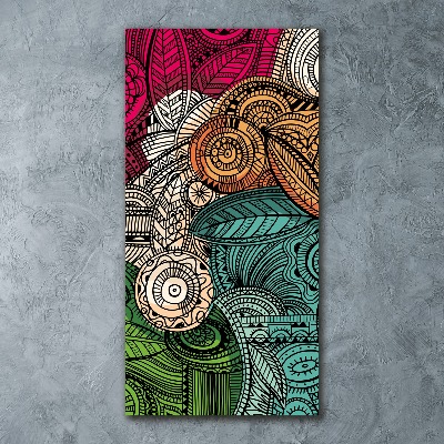 Staand foto plexiglas Abstracte veren