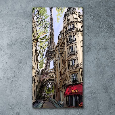 Staand foto op plexiglas Eiffeltoren Parijs