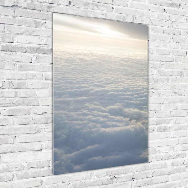 Staand foto plexiglas Vliegen boven de wolken