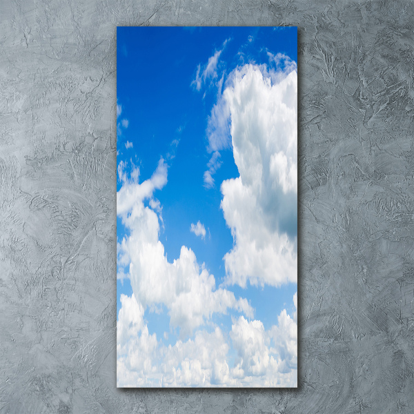 Staand foto op plexiglas Wolken aan de hemel