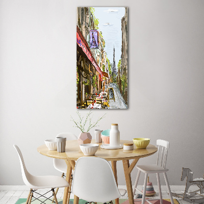 Staand plexiglas foto Eiffeltoren Parijs