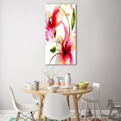 Staand plexiglas foto Leliebloemen