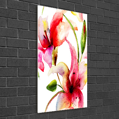 Staand plexiglas foto Leliebloemen
