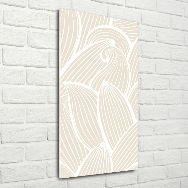 Staand plexiglas foto Bloemblaadjes