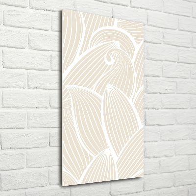 Staand plexiglas foto Bloemblaadjes