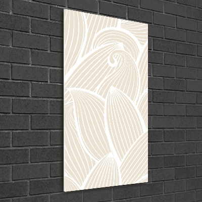 Staand plexiglas foto Bloemblaadjes