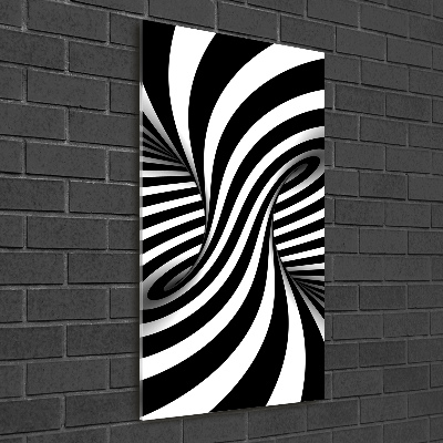 Staand foto in plexiglas Abstracte wervel