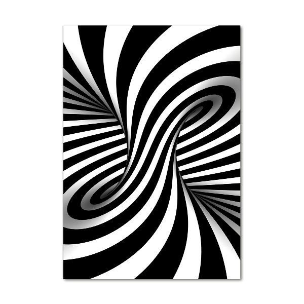 Staand foto in plexiglas Abstracte wervel