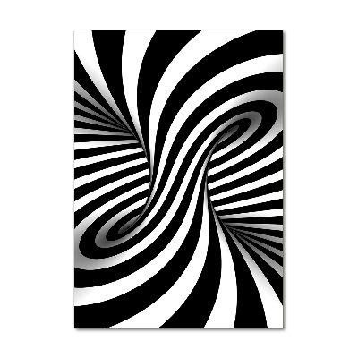 Staand foto in plexiglas Abstracte wervel