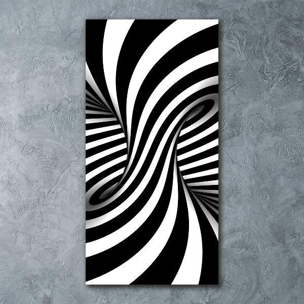 Staand foto in plexiglas Abstracte wervel