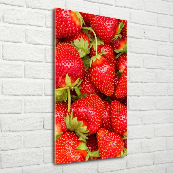 Staand foto in plexiglas Aardbeien