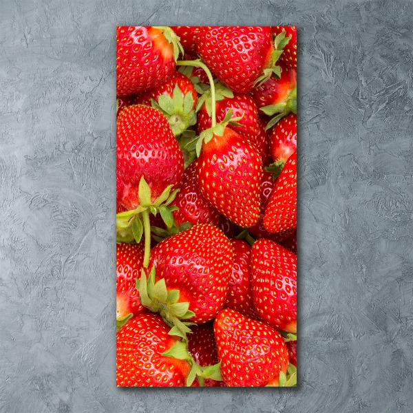 Staand foto in plexiglas Aardbeien