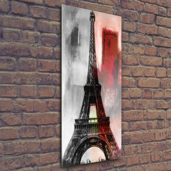 Staand plexiglas foto Eiffeltoren Parijs