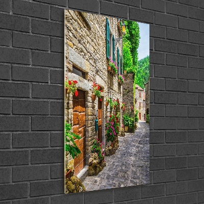 Staand foto plexiglas Een charmante straat