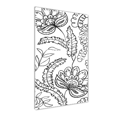 Staand foto plexiglas Zentangle-achtergrond