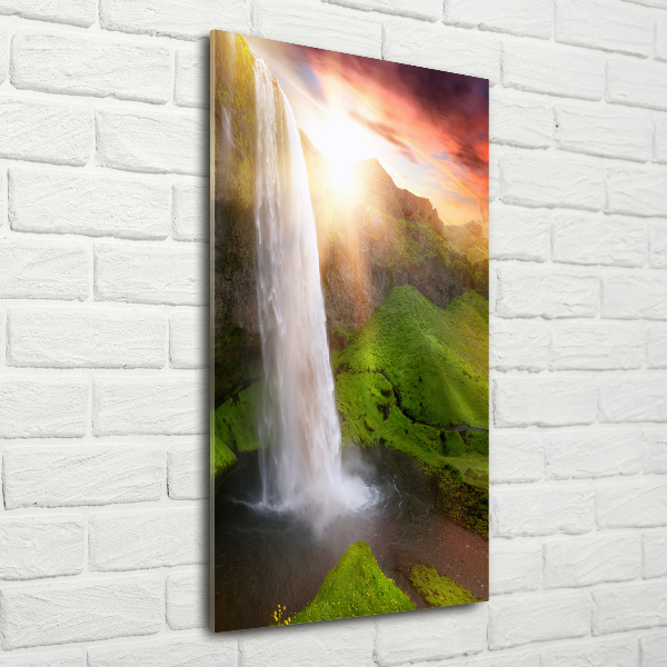 Staand plexiglas foto Waterval