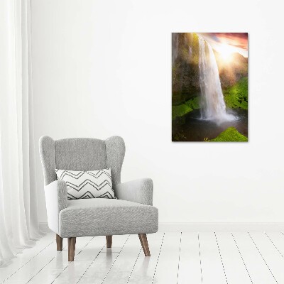 Staand plexiglas foto Waterval