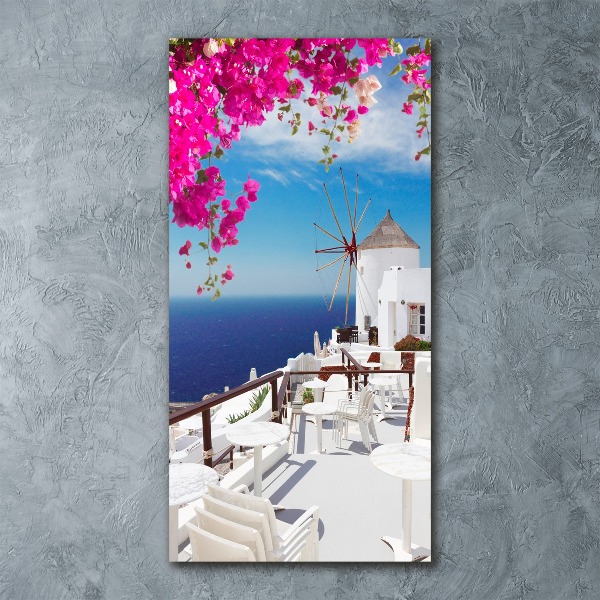 Staand plexiglas foto Santorini, Griekenland