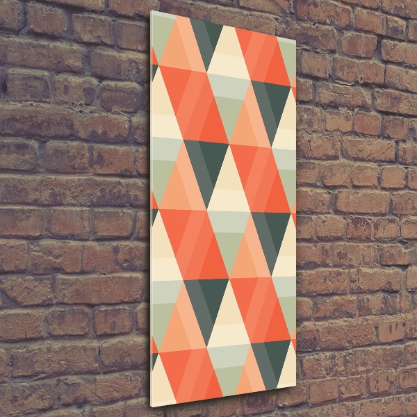 Staand foto op plexiglas Geometrische achtergrond